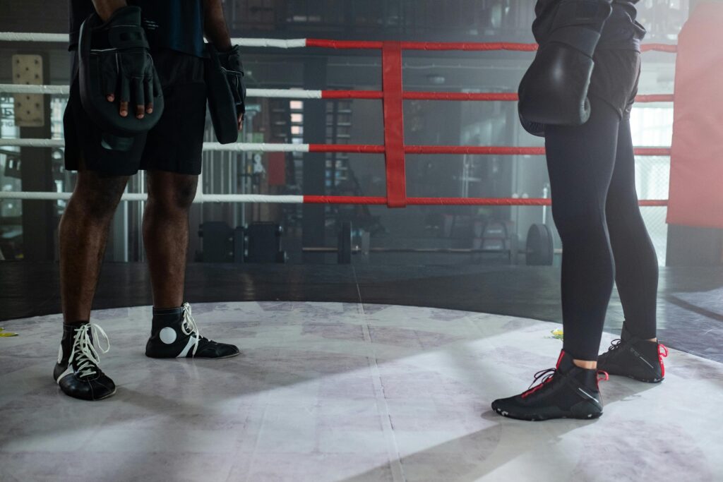 tênis de boxe equipamentos de boxe
